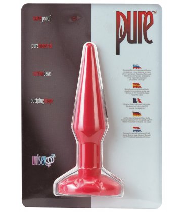 Buttplugg Small - röd