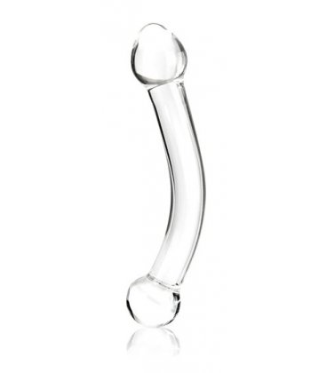 Gläs - Curved G-Spot Glass Dildo