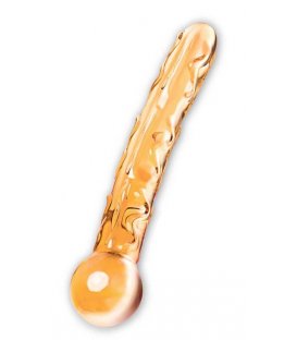 Gläs - Orange Tickler Glass Dildo