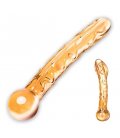 Gläs - Orange Tickler Glass Dildo