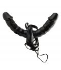Vibrating Double Delight Strap-On