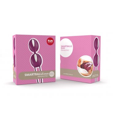 Fun Factory - Smartballs Duo -lila/vit
