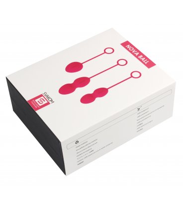 Svakom - Nova Kegel Balls, rödrosa