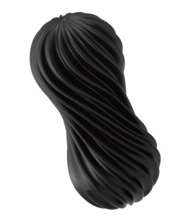 Tenga -  Flex Masturbation Sleeve, Rocky Black