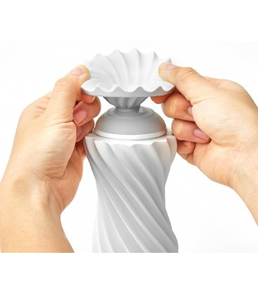 Tenga -  Flex Masturbation Sleeve, Silky White