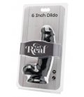 Get Real - 6 Inch Dildo, Svart