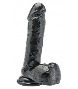 Get Real - 7 Inch Dildo, Black