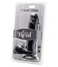 Get Real - 7 Inch Dildo, Black