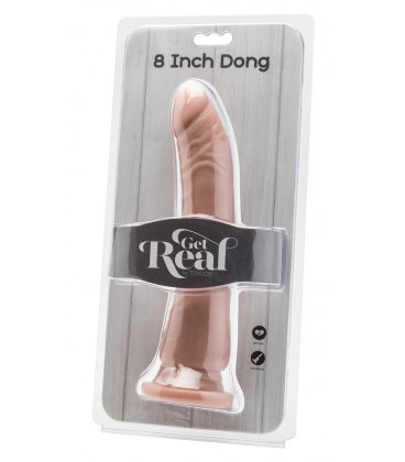 Get Real - 8 Inch Dildo, Natur