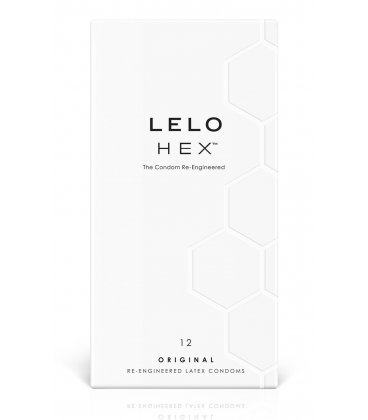 Lelo - HEX kondomer, 12-pack