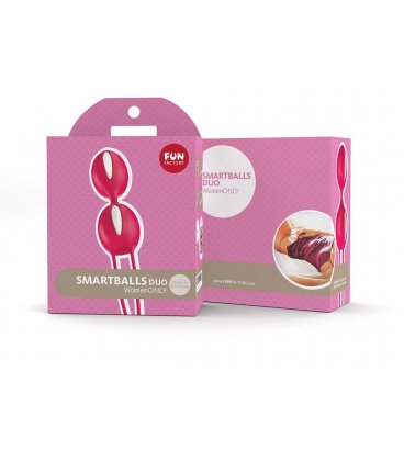 Fun Factory - Smartballs Duo - rosa/vit