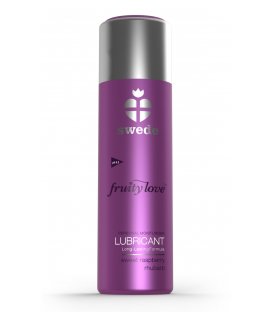 Swede - Fruity Love Glidmedel, Hallon/Rabarber