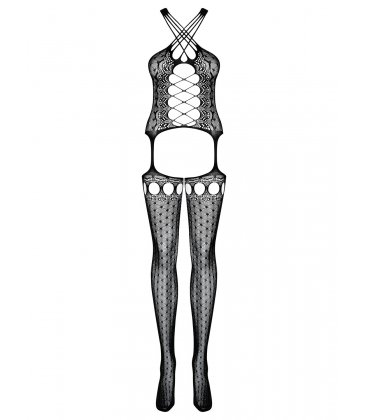 Obsessive - Bodystocking G313, Black