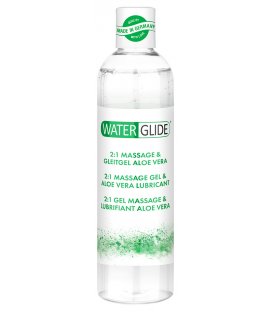 WaterGlide 2:1 Massage och Glid med Aloe Vera, 300ml