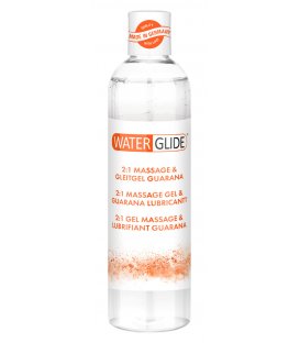 WaterGlide 2:1 Massage & Glid med Guarana, 300ml