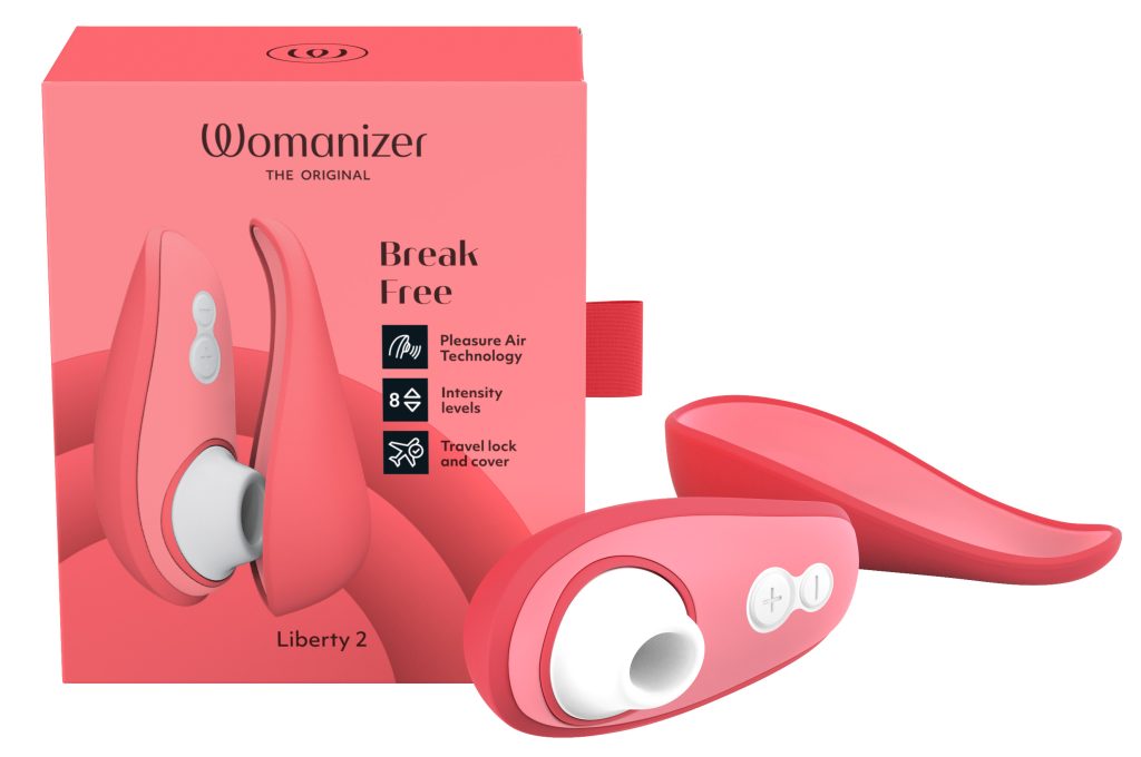 Womanizer Liberty 2, en liten lufttrycksstimulator