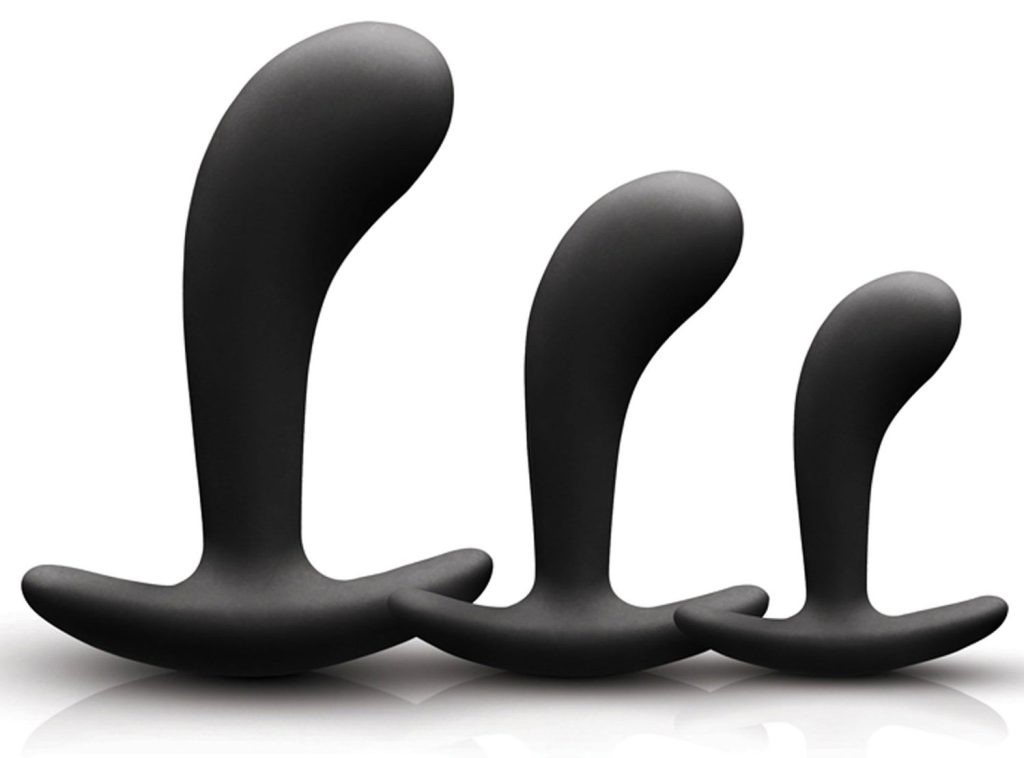 analpluggar, speciellt böjda för p-punkten