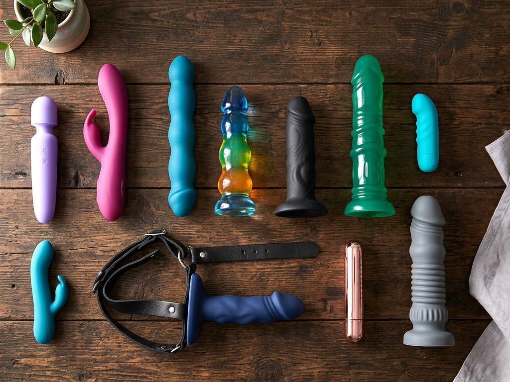 Olika dongar, dildon