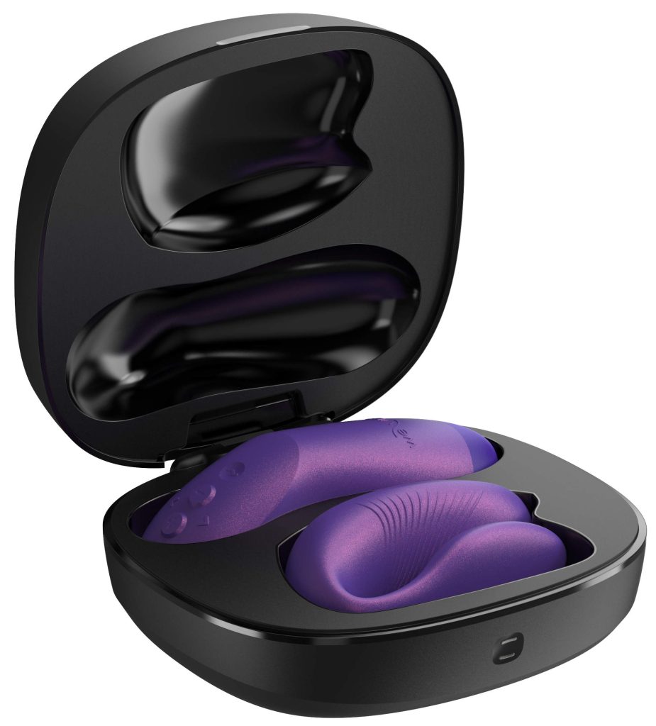 Praktiskt laddbox för både parvibratorn och fjärren