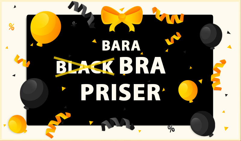 Black Deals - Bara bra priser hela månaden!